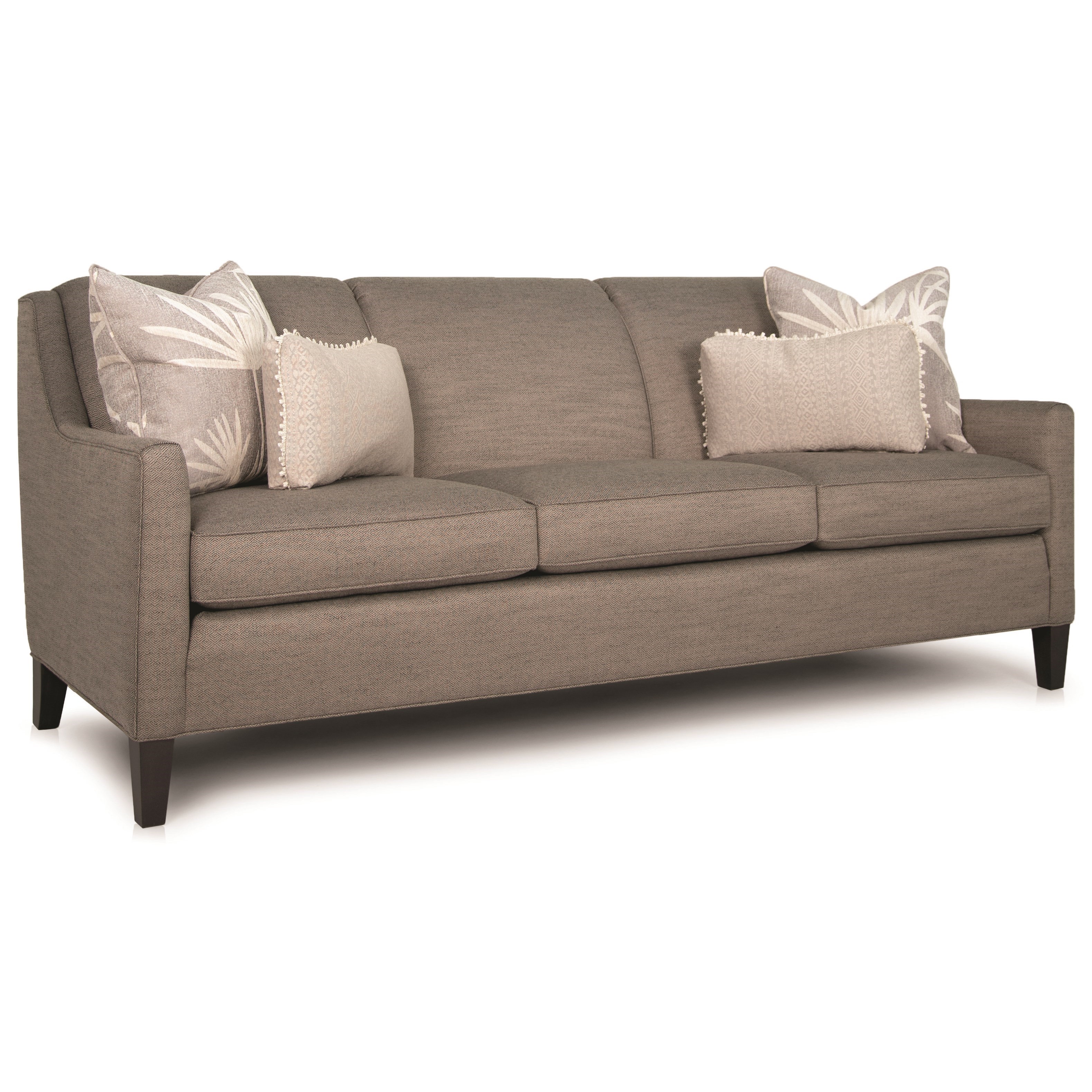 Smith Brothers 248 24810 Contemporary 86" Sofa with Track Arms